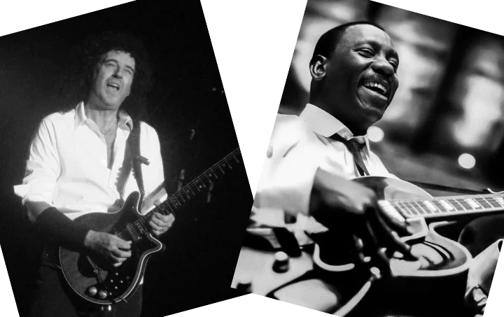 Brian May and Wes Montgomery